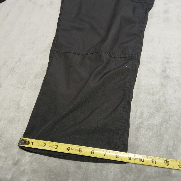 5.11 511 Mens 40x32 Taclite Pro Cargo Pants Black Ripstop Utility Tactical Work - Picture 8 of 11